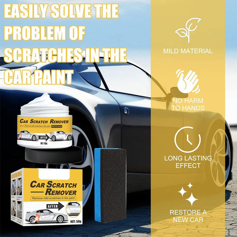 Polishing Compound & Scratch Remover with Sponge