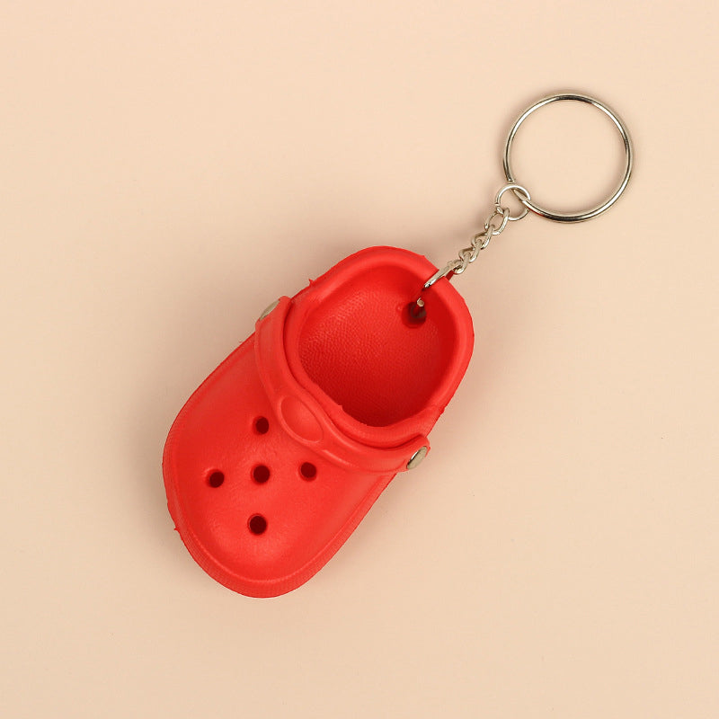 Mini Crocs Shoe Keychain