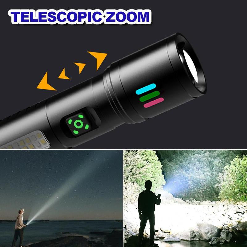 Rechargeable Super-Bright LED Flashlight