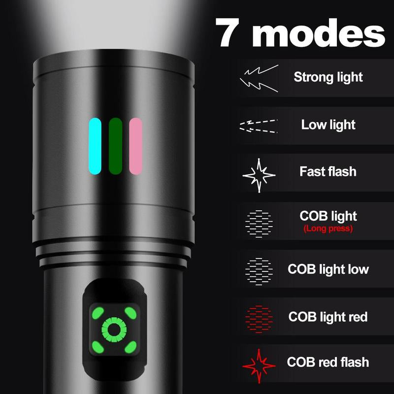 Rechargeable Super-Bright LED Flashlight