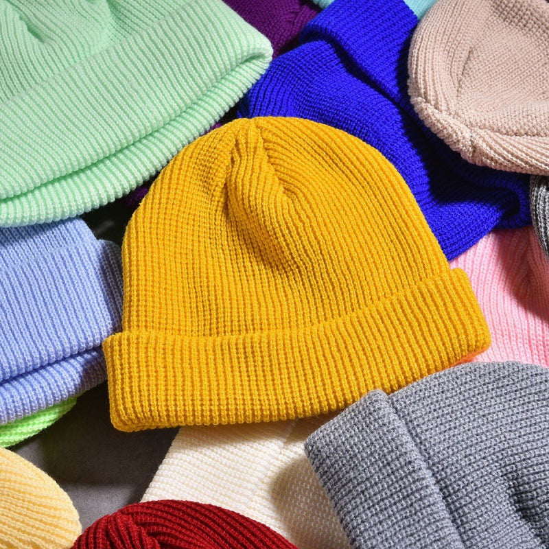 Short Knit Cuff Beanie Trawler Beanie