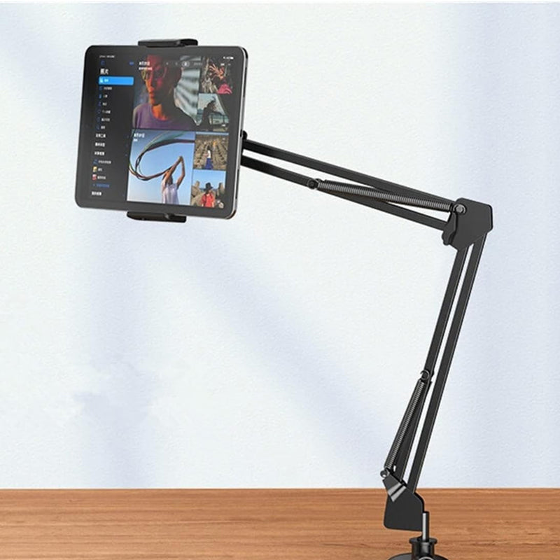 Adjustable Bed Phone Holder with Long Arm Clip - Mount