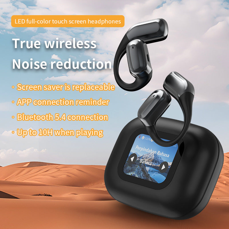 Ai Translate Wireless Color Screen Noise Canceling Headphones