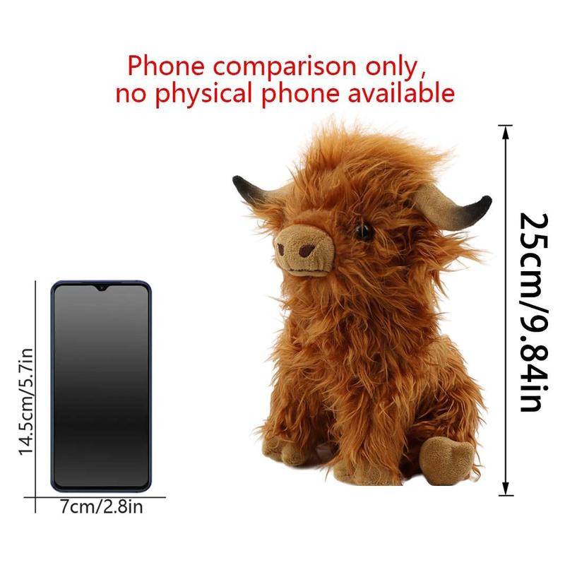 Highland Cow Plush Toy