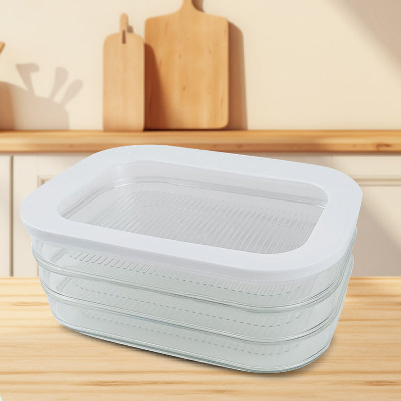 3 Layer Reusable Food Storage Container