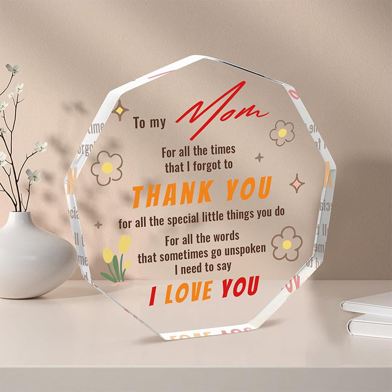 Acrylic Block Room Decor Gift