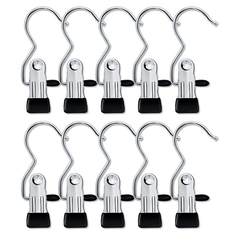 Space Saving Portable Travel Hangers Clips