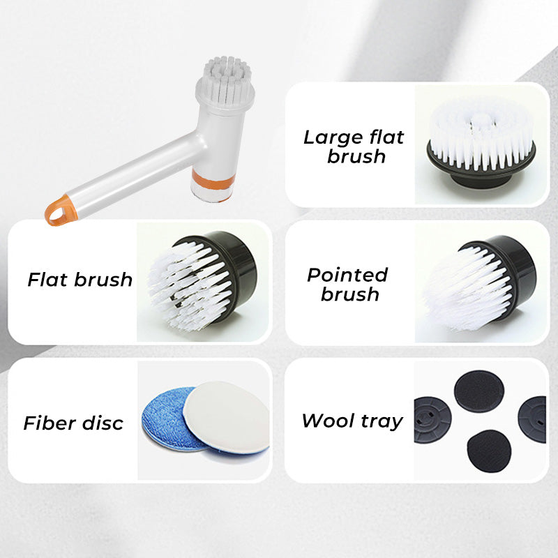 Multifunctional floor brush