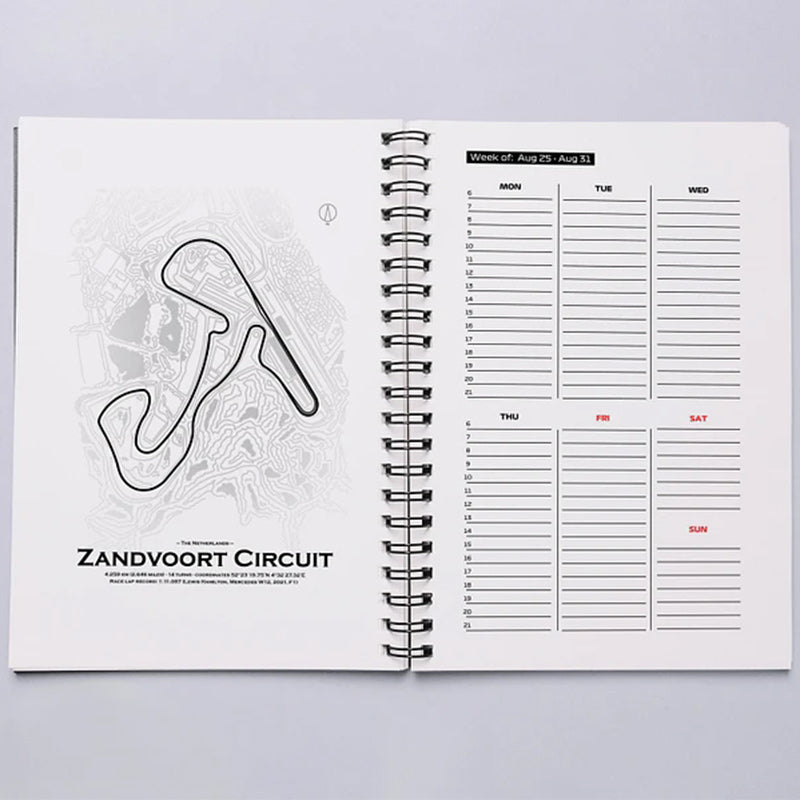 2025 Formula Planner & Calendar