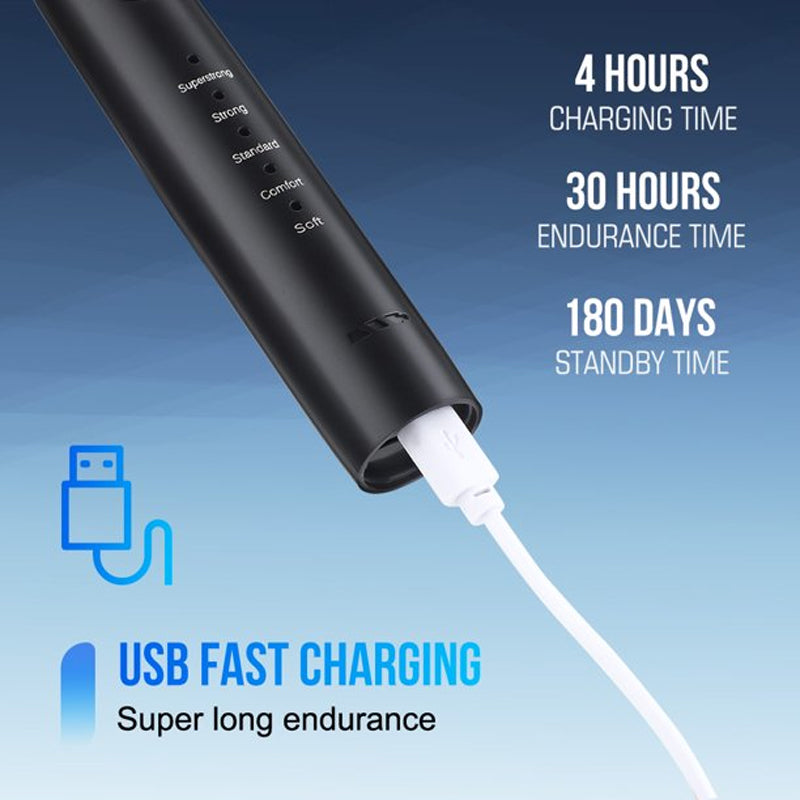 Electric Ultrasonic Tooth Cleaner