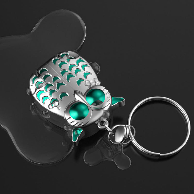 Foldable Mini Nail Clippers with Keychain