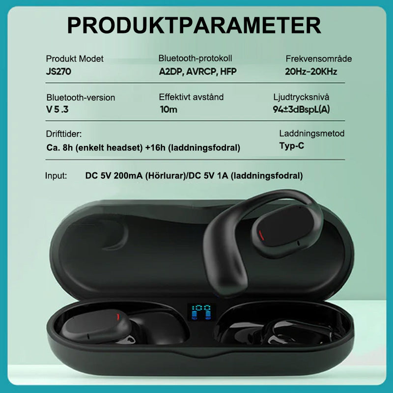 Trådlöst öronhängande Bluetooth-headset