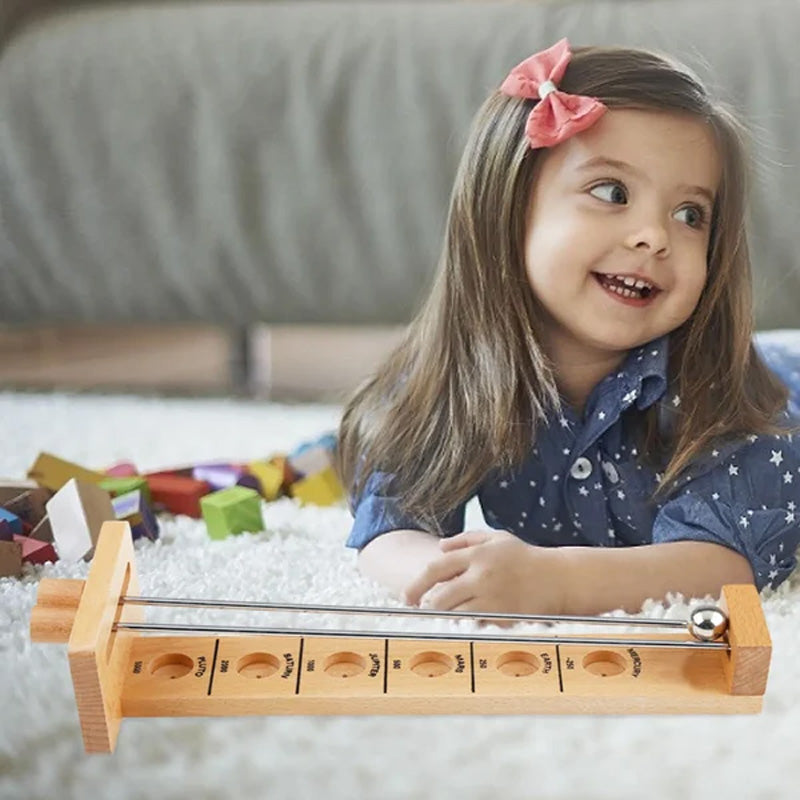 Wooden Balancing Ball Game