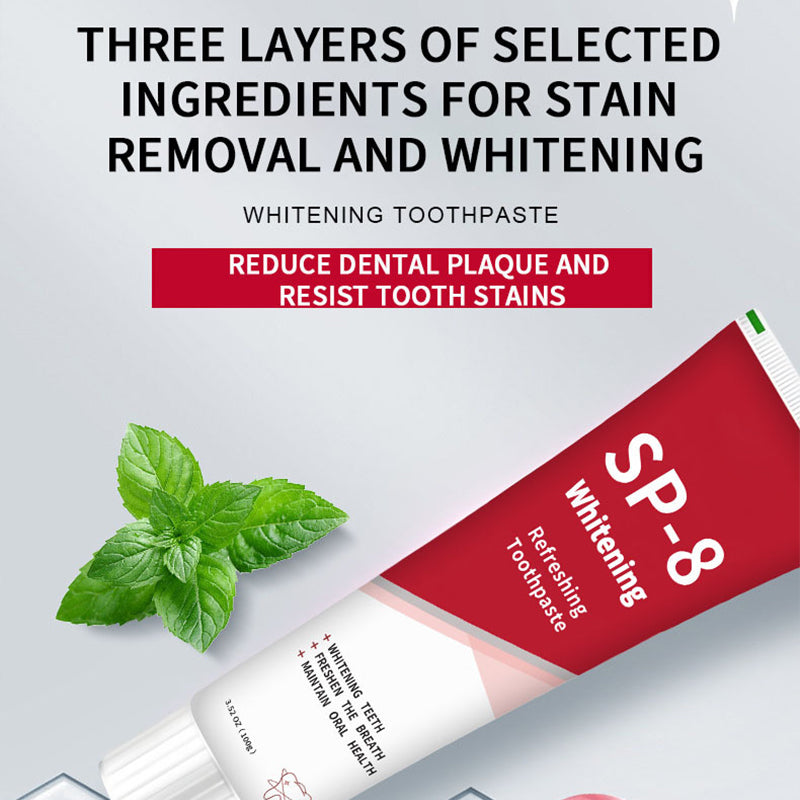 SP-8 Probiotic Whitening Toothpaste for Oral Health