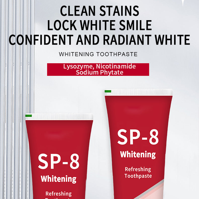 SP-8 Probiotic Whitening Toothpaste for Oral Health