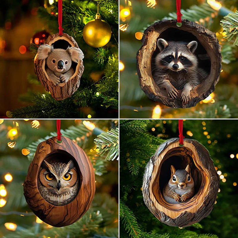 Animal Christmas Ornament