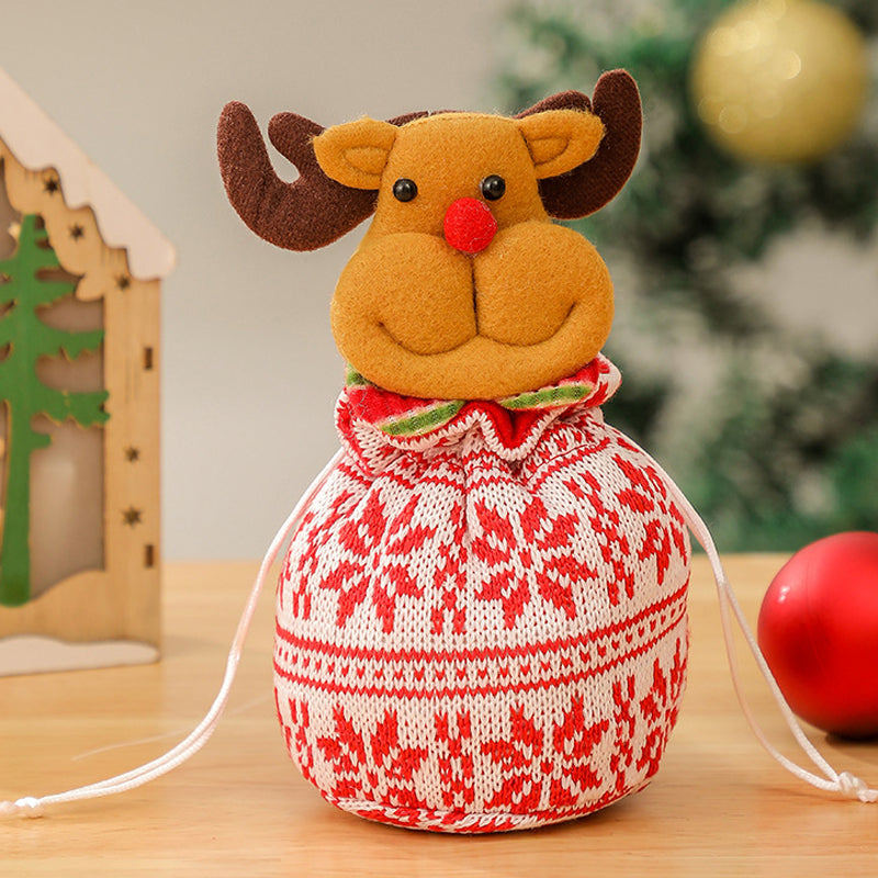 Christmas Decoration Apple Bag