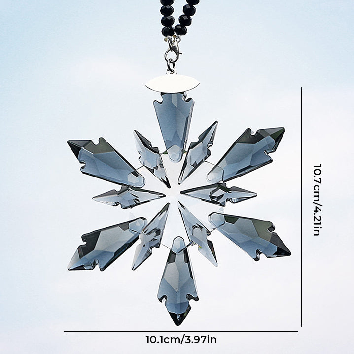 Crystal Snowflake Suncatcher