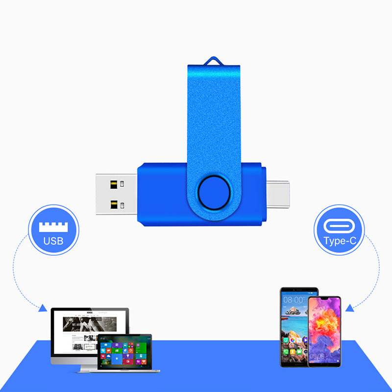 2 in 1 Dual Drive Memory Stick