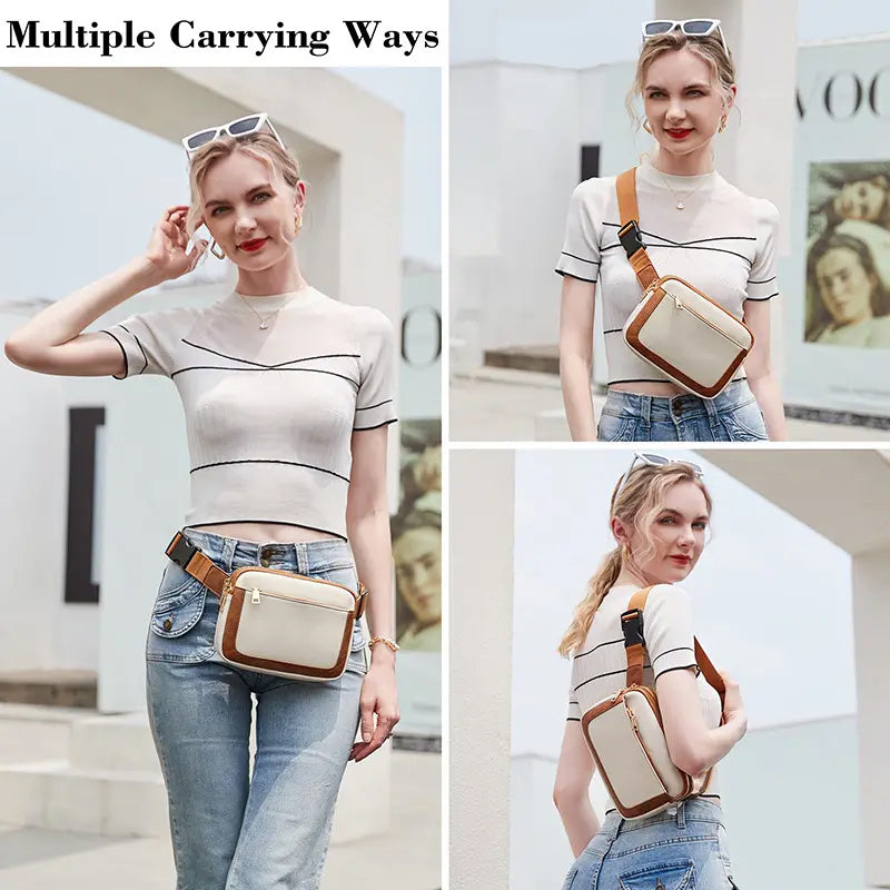 Mini Leather Belt Bag For Women