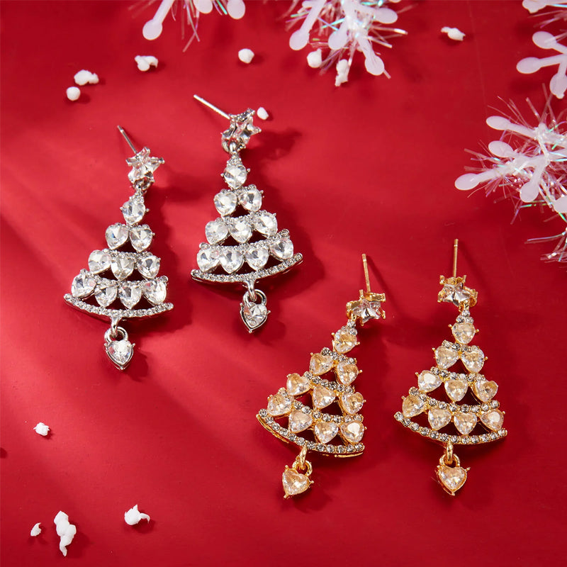 Christmas Tree Stud Earrings