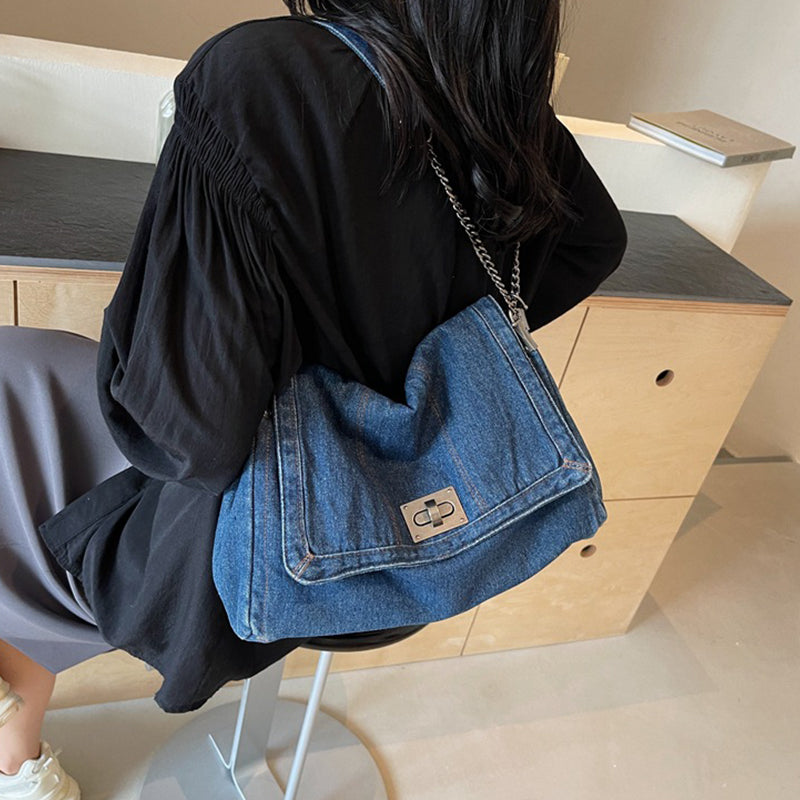 Fashion Denim Shoulder Bag