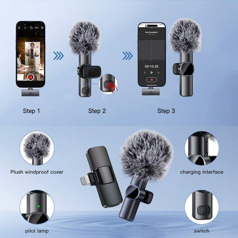 Mini Clip-On Microphone