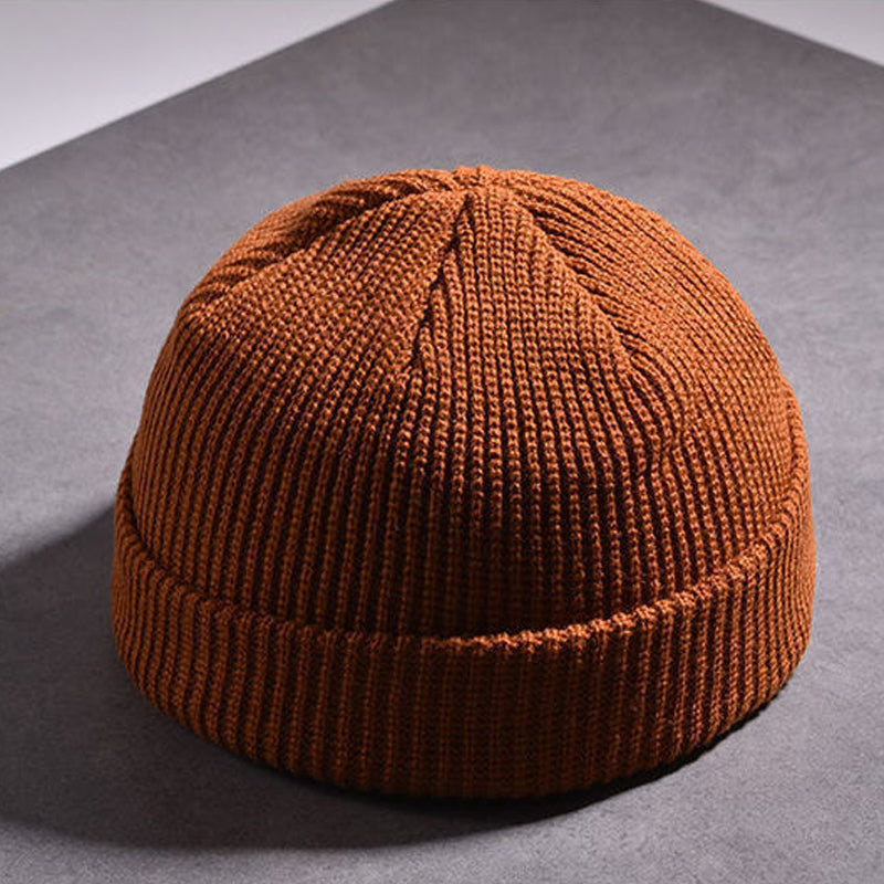 Short Knit Cuff Beanie Trawler Beanie