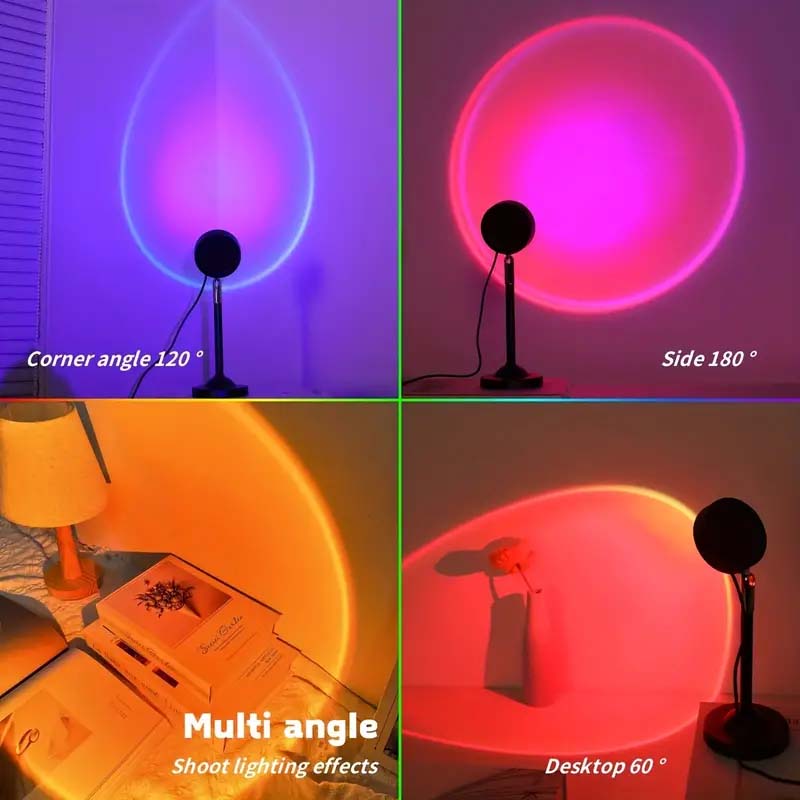 RGB Sunset Projection Lamp