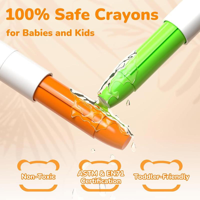 Non Toxic Washable Crayons