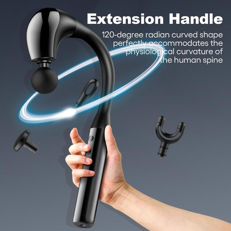 Handheld muscle massager