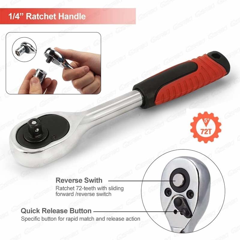 🔧Cordless Electric Slim Ratchet Set - 46 PCS