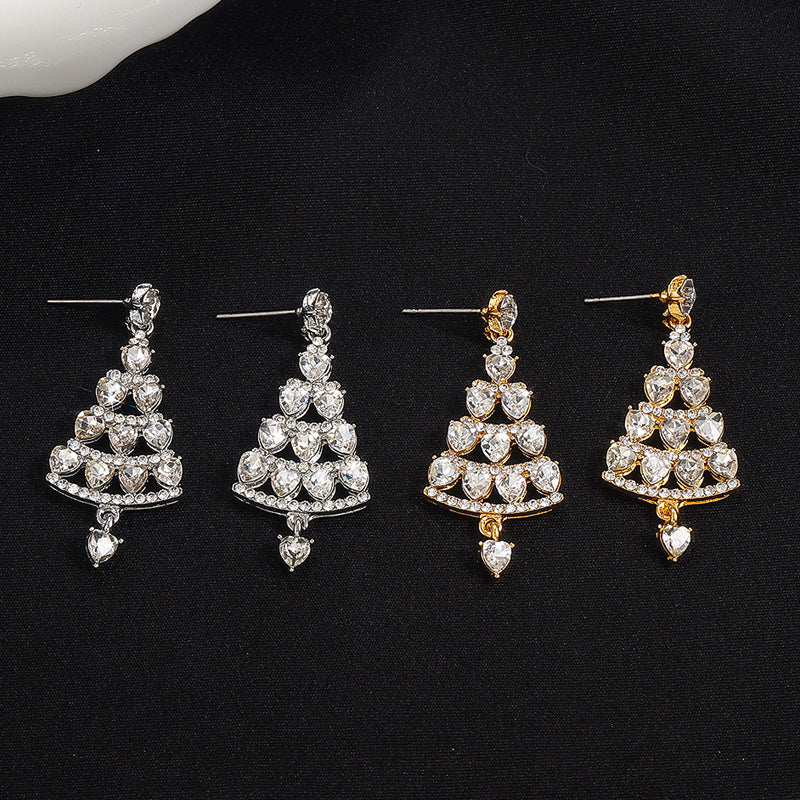 Christmas Tree Stud Earrings