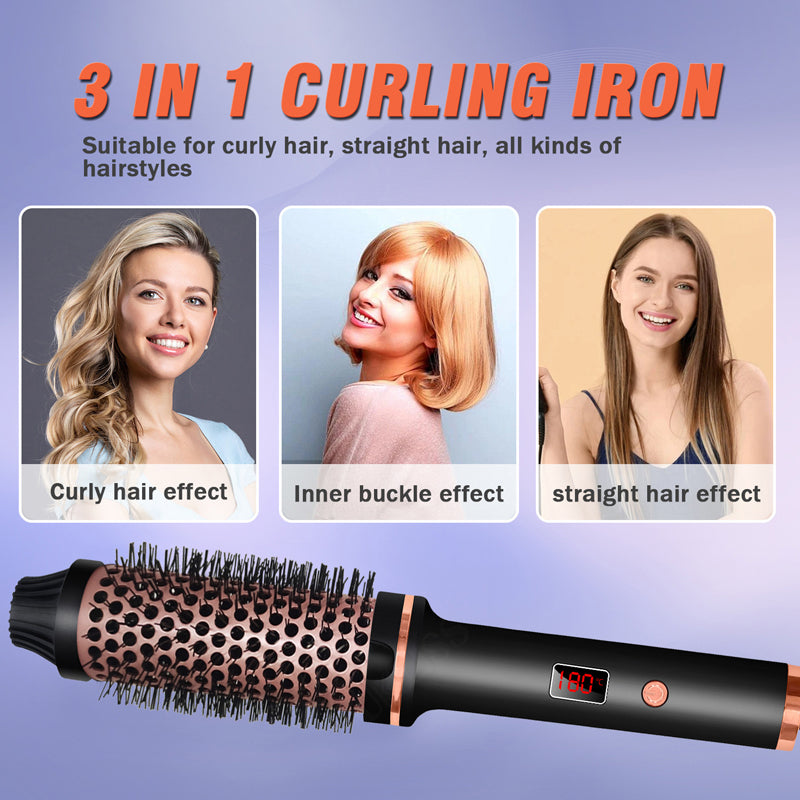 Ionic Heated Thermal Round Brush