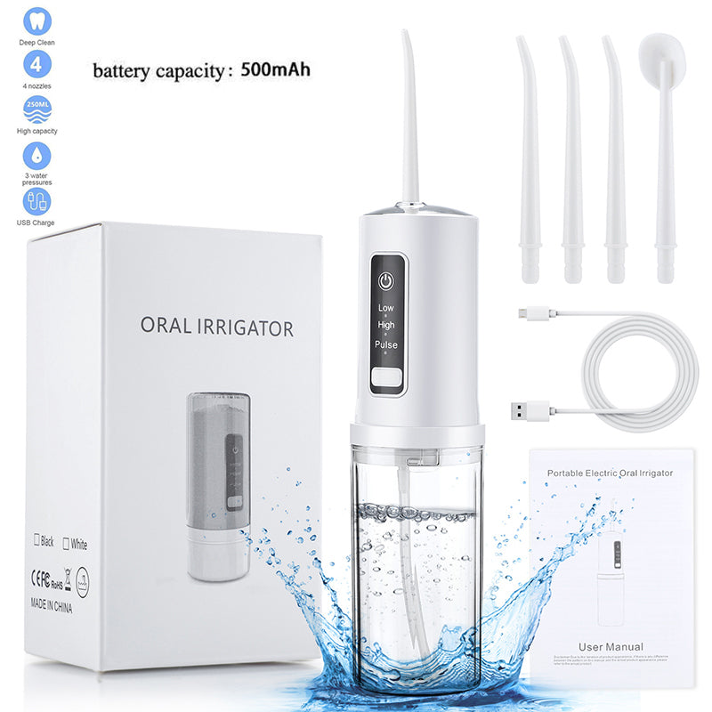 Portable Rechargeable Oral Irrigator