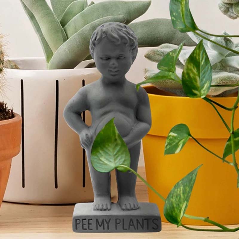 Peeing Boy Self Watering Stake