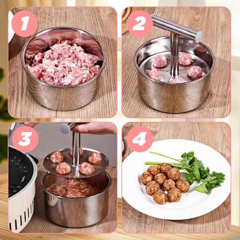 PRE-SALE 20 DAYS - Stainless Steel Meatball Maker