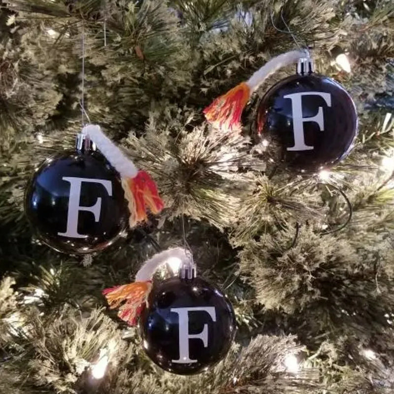 Funny F-Bomb Christmas Ornament