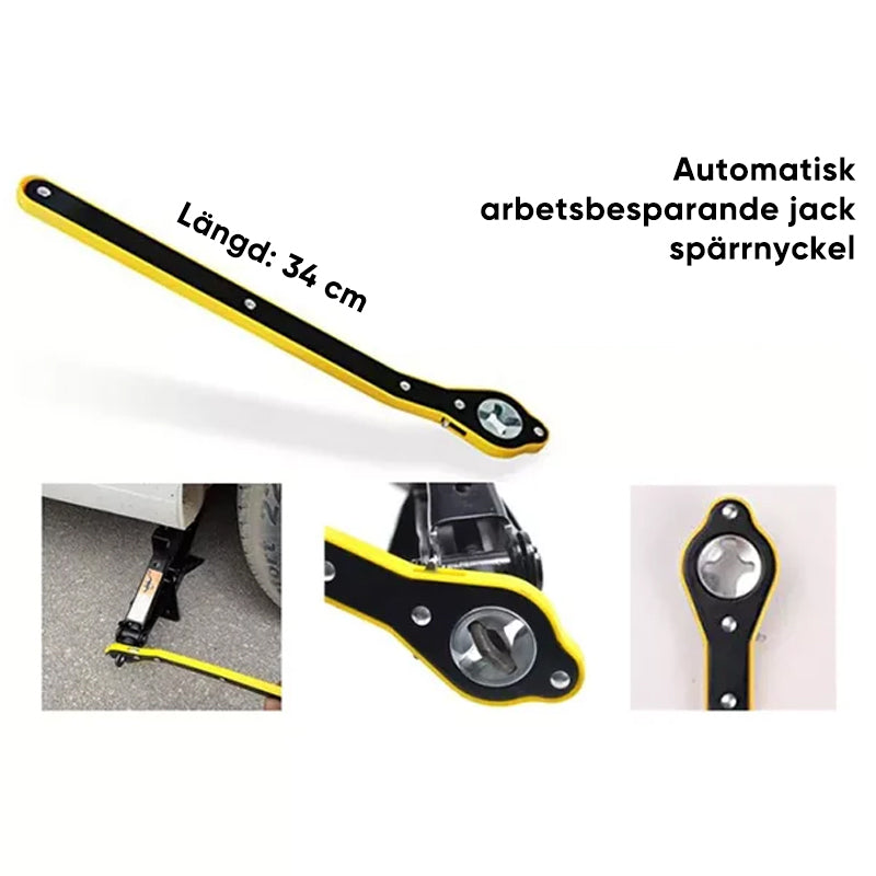 Automatisk arbetsbesparande Jack Ratchet-nyckel