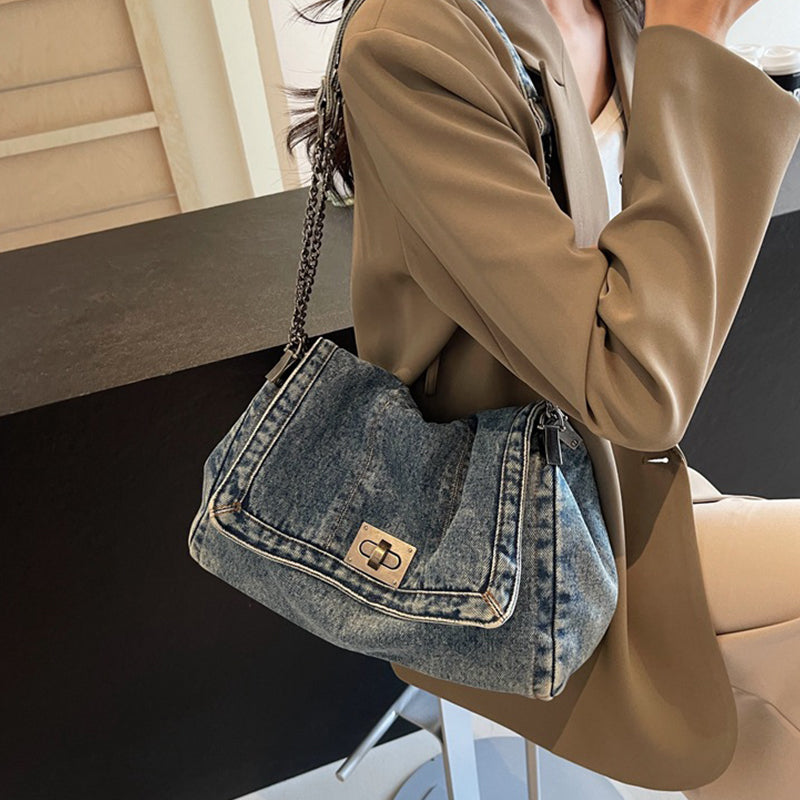 Fashion Denim Shoulder Bag