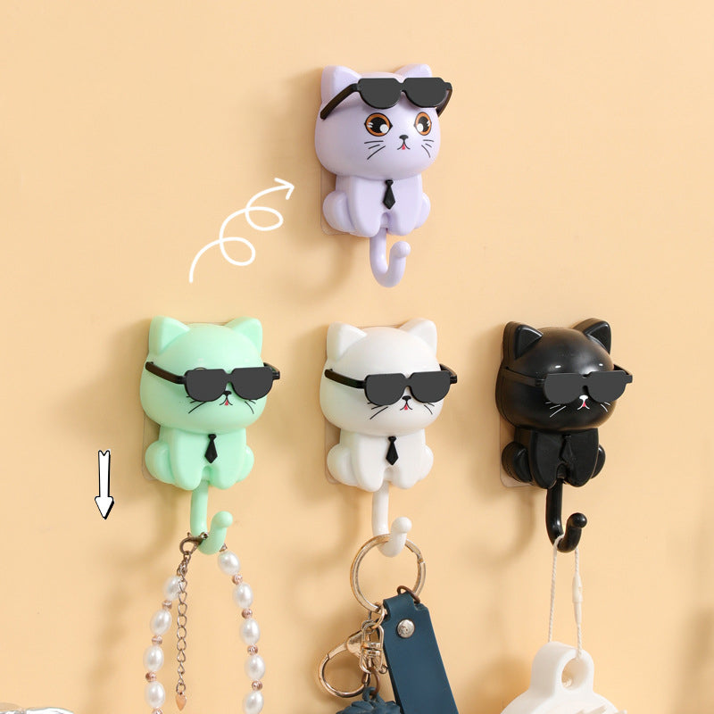 Sunglasses Cat Key Hook