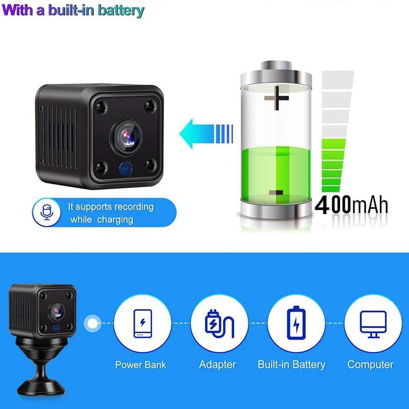 1080P HD Wireless WiFi Security Camera with Night Vision