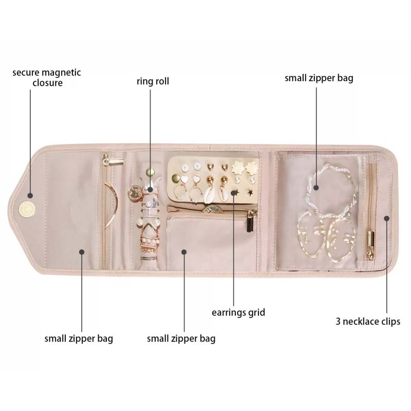 Travel Jewelry Storage Bag