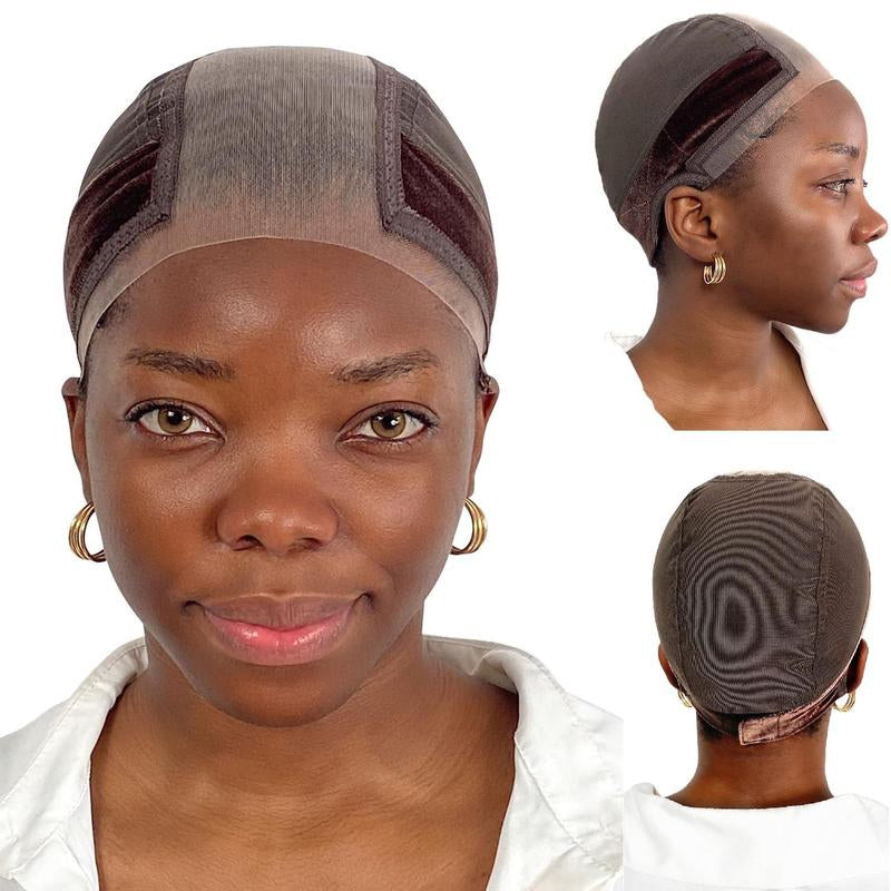 Wig Cap with Grip Band for Keeping Wigs in Place