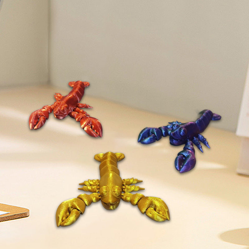 3D Printed Ornaments Simulation Animal Dolls