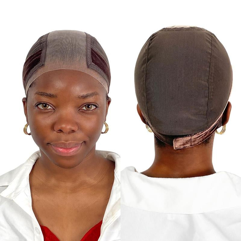 Wig Cap with Grip Band for Keeping Wigs in Place