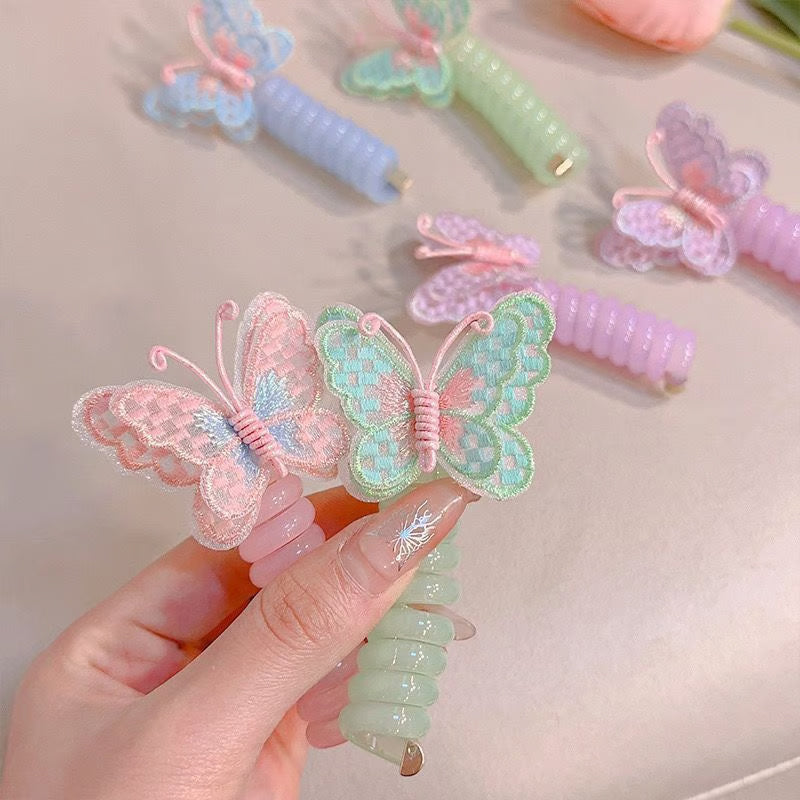 Butterfly Telephone Wire Hair Bands