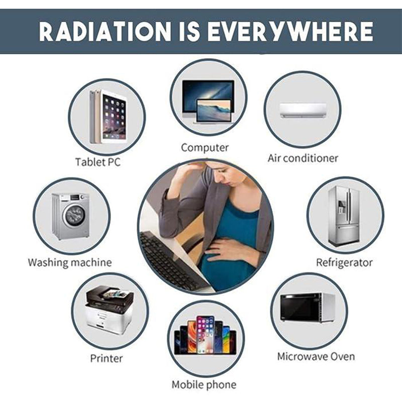 Anti-Radiation Stickers for Phone, Airpods, Fridge, and Laptop