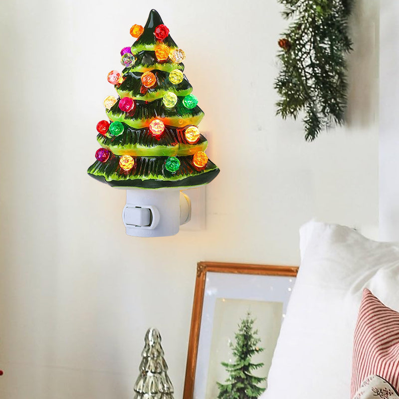 Ceramic Christmas Tree Night Light