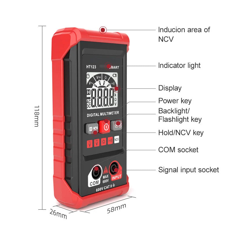 Electricity Measuring Multimeter